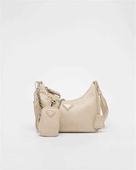 prada re edition desert beige|Prada 2005 Shoulder Bag Desert Beige .